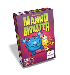 Manno Monster Brettspill Terningkast 5 i Aftenbladet 